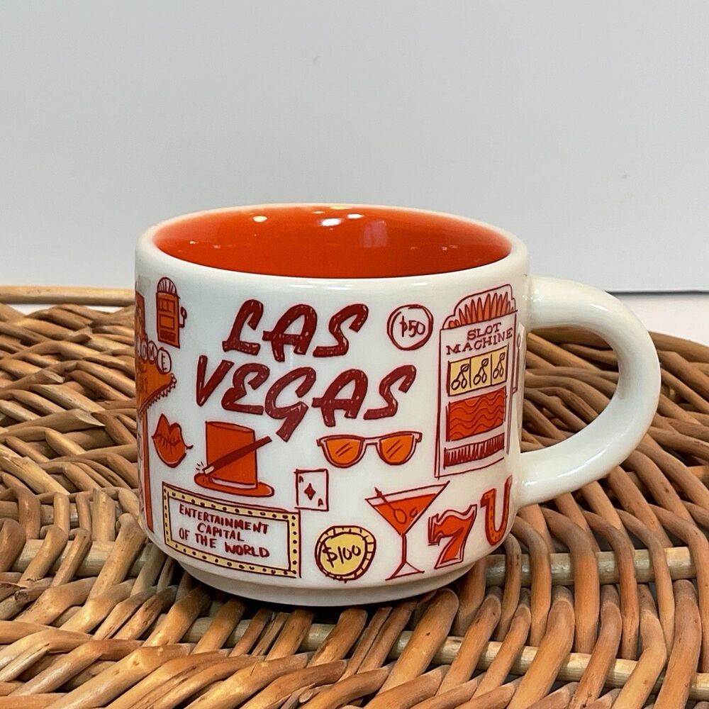 Starbucks Been There Series Espresso Mug Cup Ornament Las Vegas 2 Oz 2019